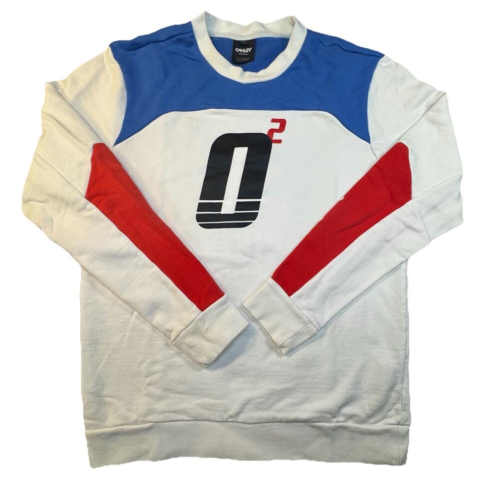 Oakley Thermonuclear Racing Team Crewneck Sweatshirt Size M -391